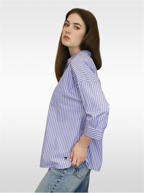 Shirt in organic cotton poplin MAXMARA WEEKEND | 2351111531600052